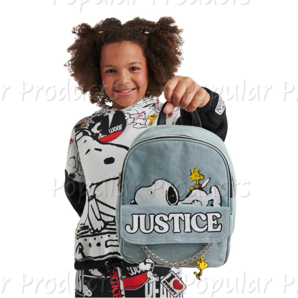 Justice | Snoopy Mini Backpack, Blue